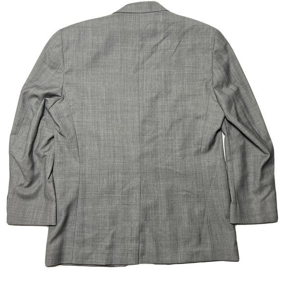 Lauren Ralph Lauren Adult Size 42R Blazer Jacket 100% Wool Dark Gray Sports Coat - Picture 2 of 12